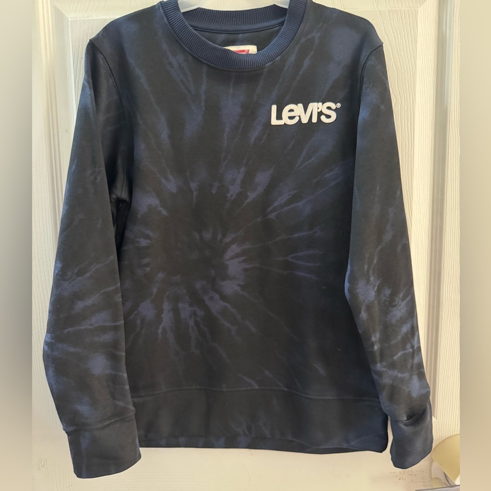 Levi's Dark Tie-Dye Crewneck